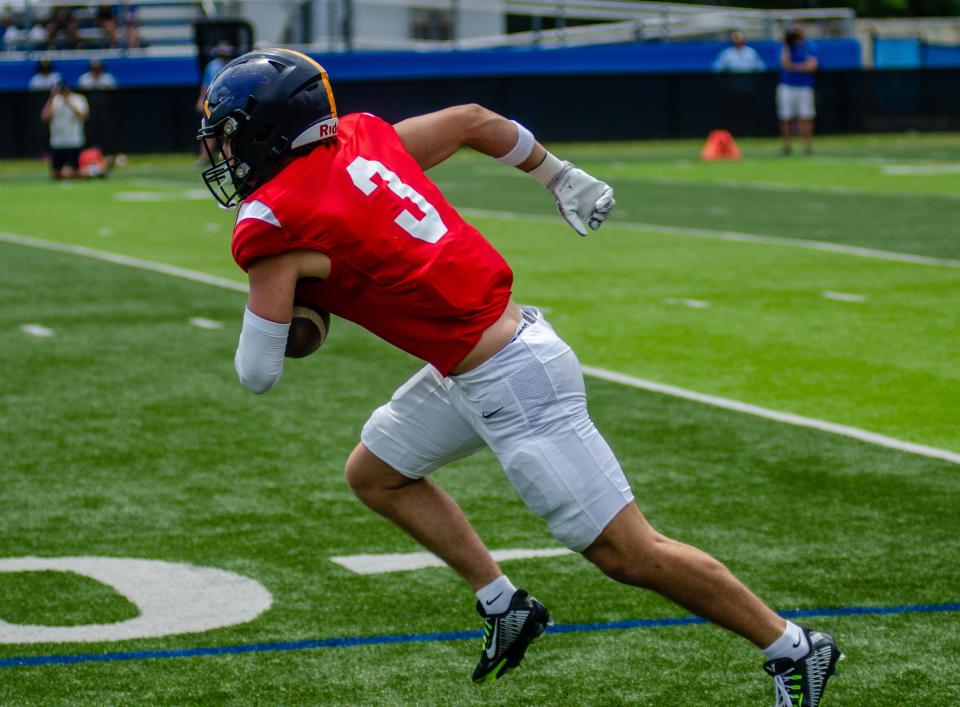 Gaylord's Ty Bensinger participated in the MHSFCA East-West All-Star Game on Saturday, June 22, at Lawerence Tech University in Southfield, Michigan.