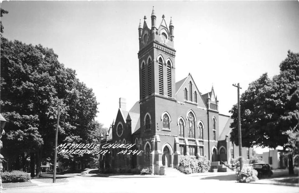 The former Methodist church in Marion.