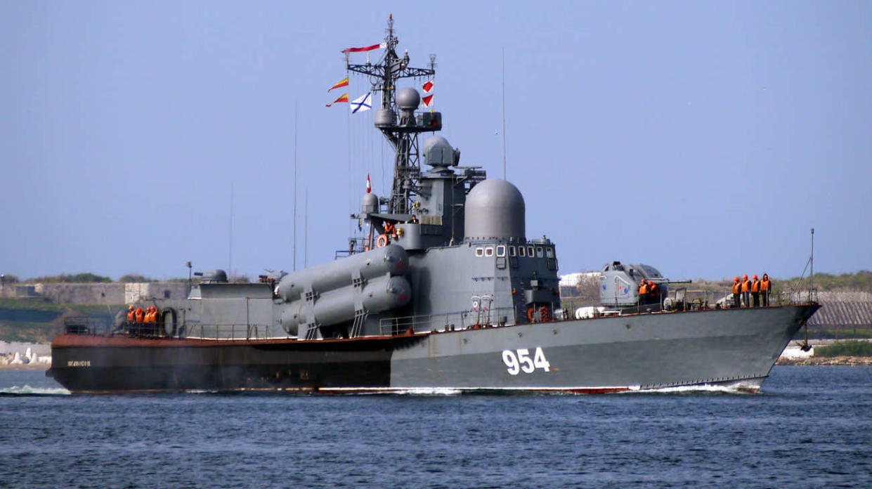 Russian corvette Ivanovets. Photo: KCHF.RU