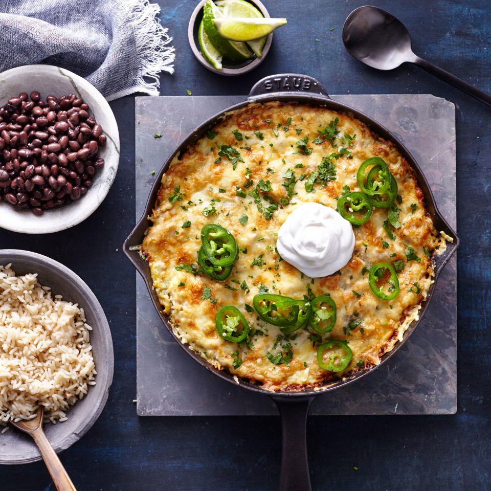 Chicken Chilaquiles Casserole