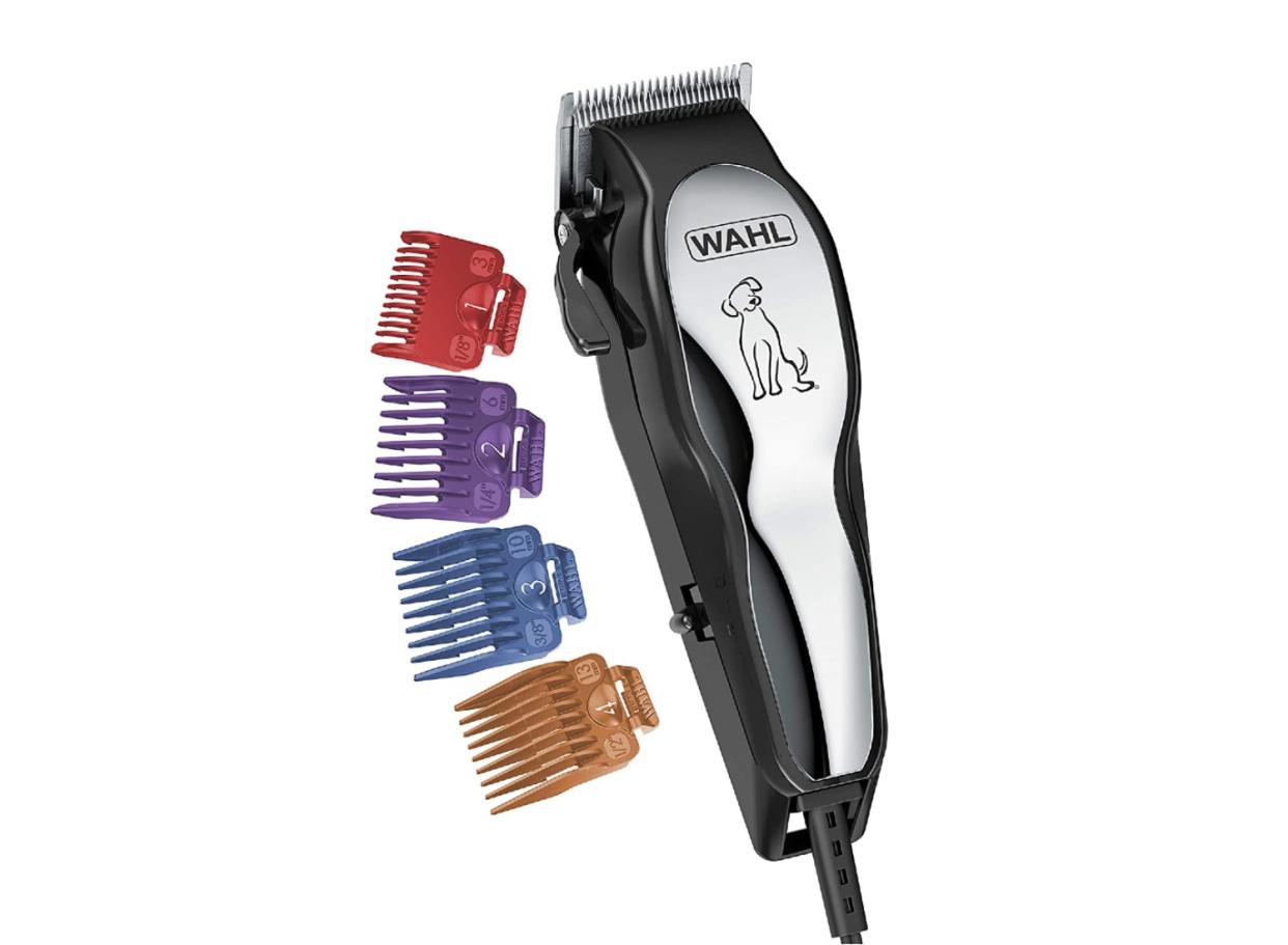 Use the four guide combs to cut just the right amount of hair each time. (Source: Amazon)