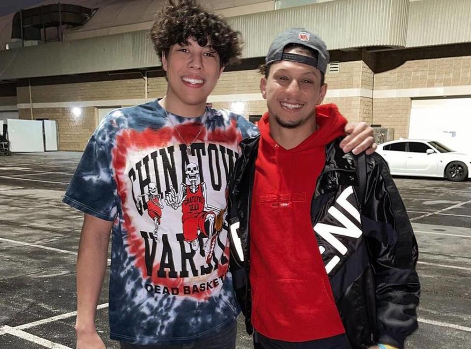 Jackson Mahomes, Instagram