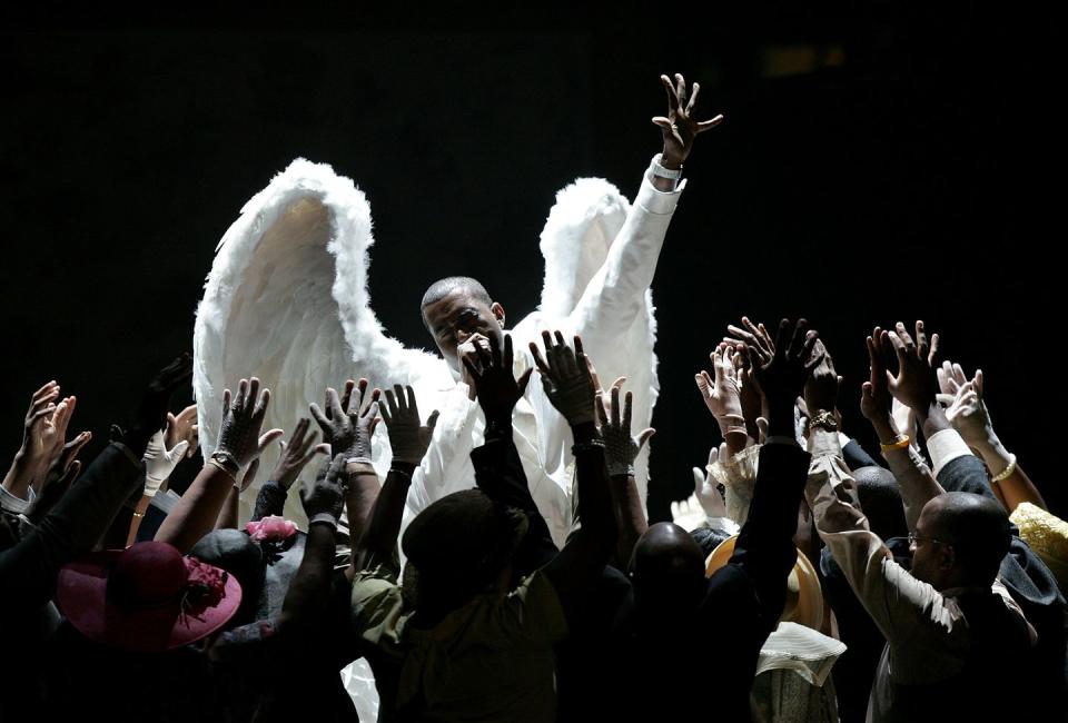 Kanye's legendary "Jesus Walks" performance