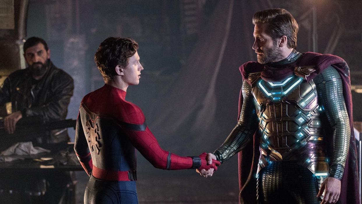 Tom Holland and Jake Gyllenhaal's Far From Home marked the final film in phase three. (Sony/Marvel)