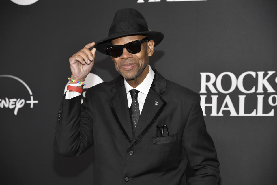 Jimmy Jam arrives at the Rock & Roll Hall of Fame Induction Ceremony on Friday, Nov. 3, 2023, at Barclays Center in New York. (Photo by Evan Agostini/Invision/AP)