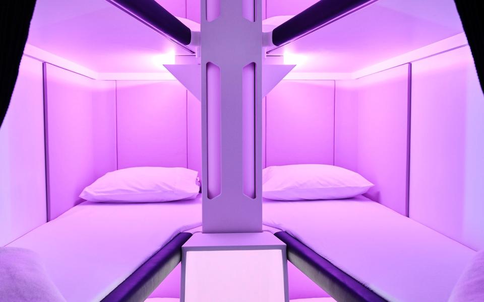 Air New Zealand Skynest sleeping pod