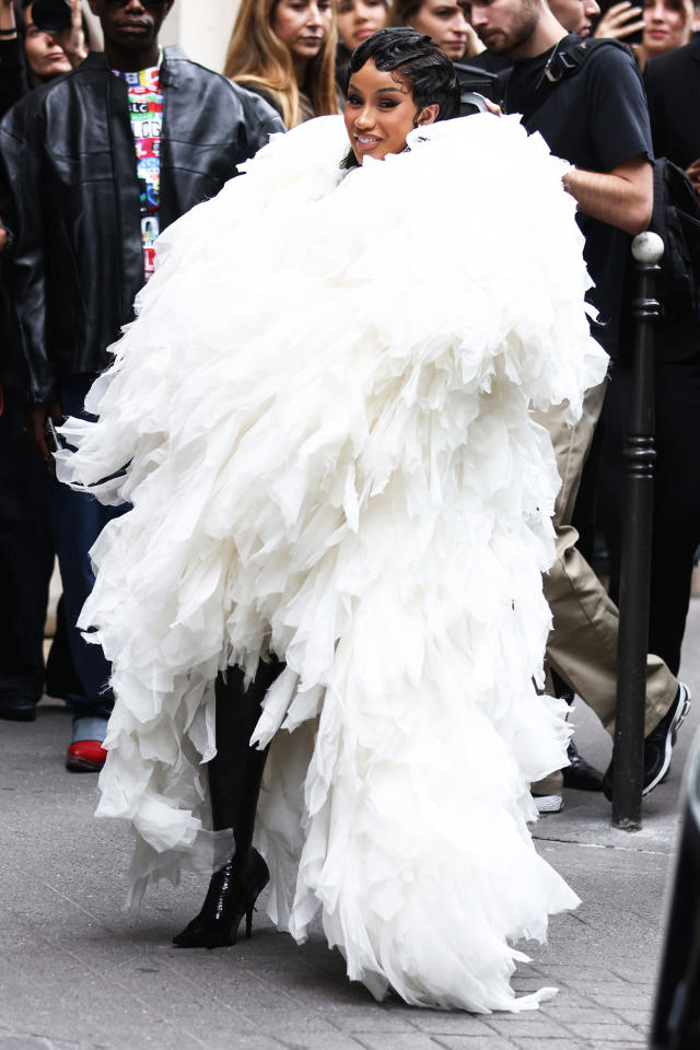 Cardi B's Over-the-Top Haute Couture Fashion Week Outfits: Pics