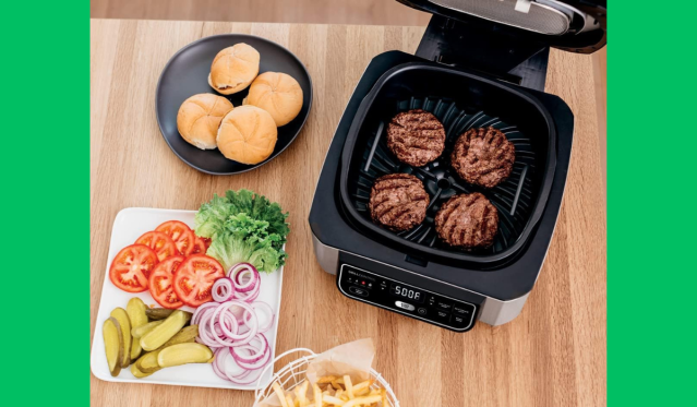 The Ninja Foodi 5-in-1 Indoor Grill is on sale at