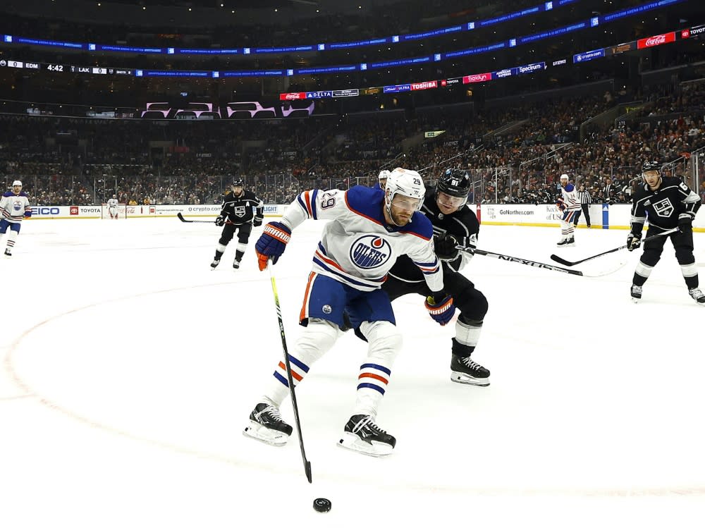 Draisaitl spielt mit Edmonton wieder gegen die Kings (RONALD MARTINEZ)