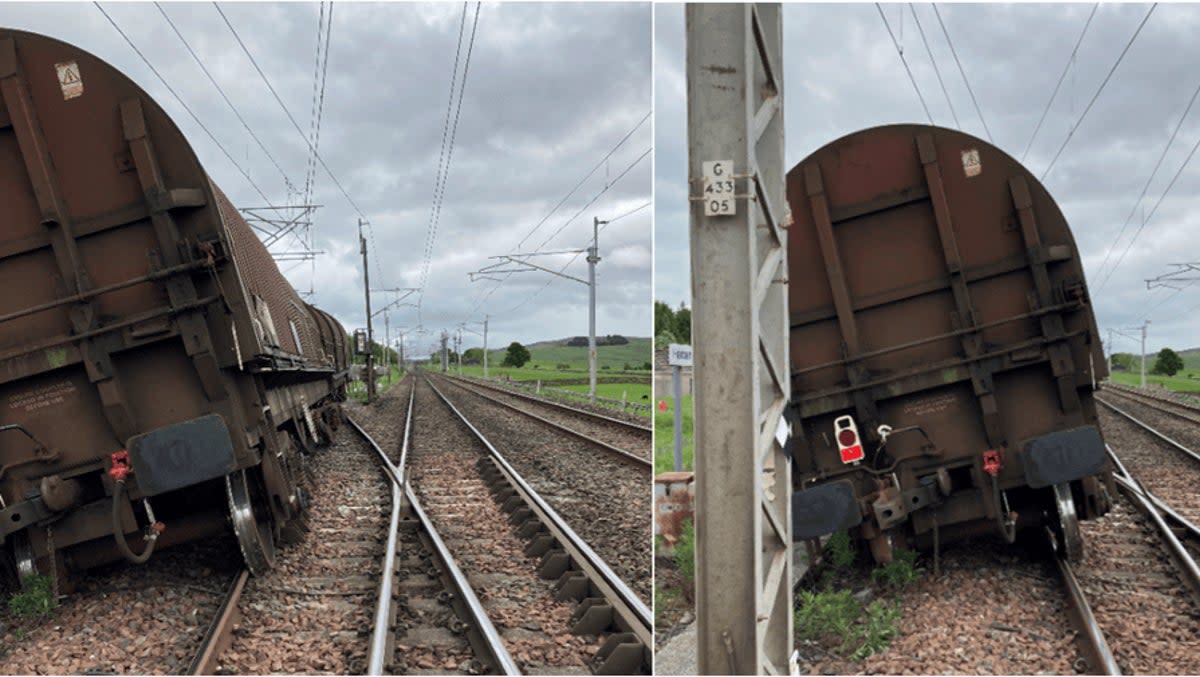 Services in Lancashire and Cumbria have been suspended (National Rail)