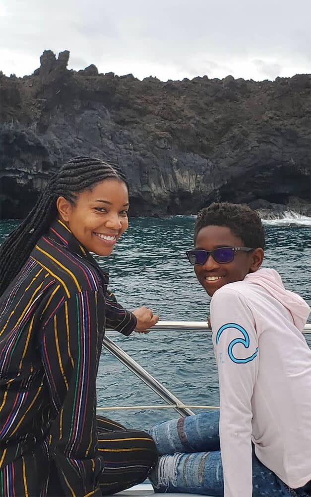 Gabrielle Union with Zaya Wade | Gabrielle Union/Instagram