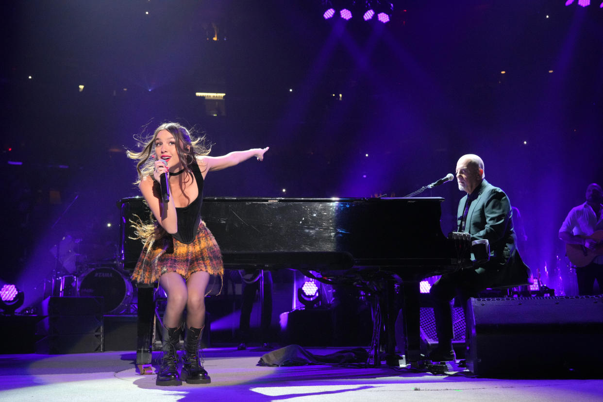 Billy Joel and Olivia Rodrigo Perform at Madison Square Garden