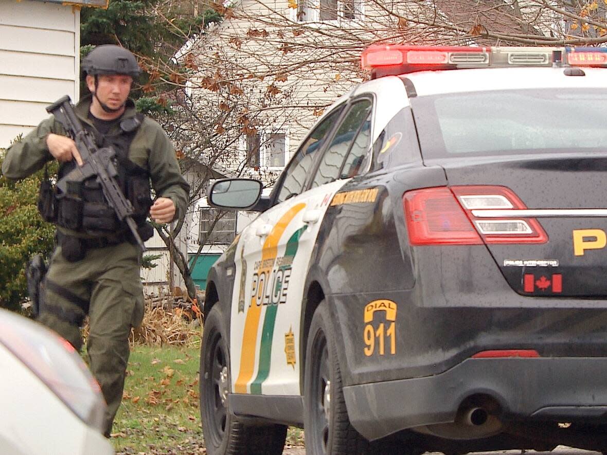 Cape Breton Regional Police have charged a 24-year-old man with attempted murder following a shooting in Florence. (Matthew Moore/CBC - image credit)