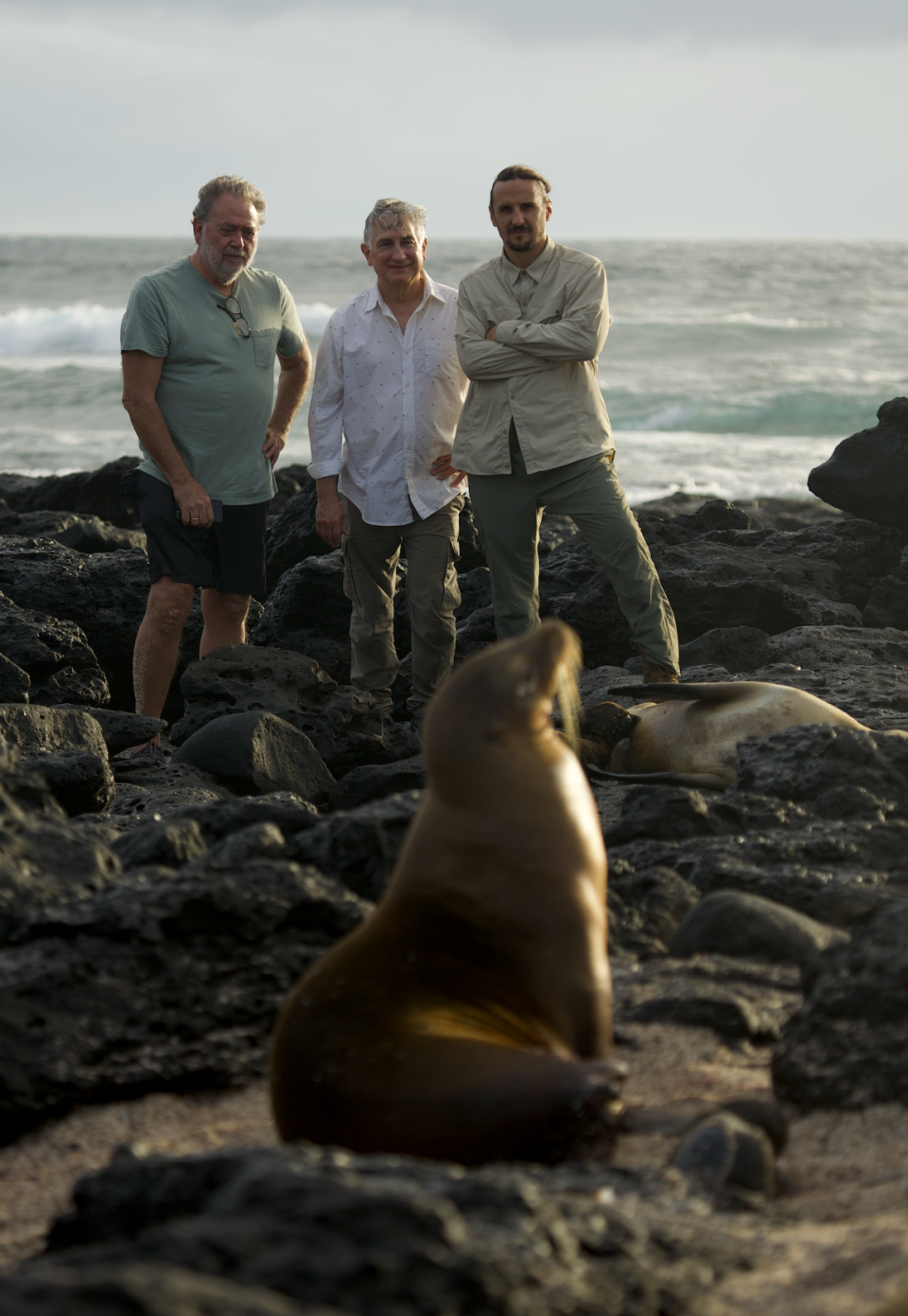 L-R Guillermo Navarro, Adam Leipzig, and JAMAICANOPROBLEM