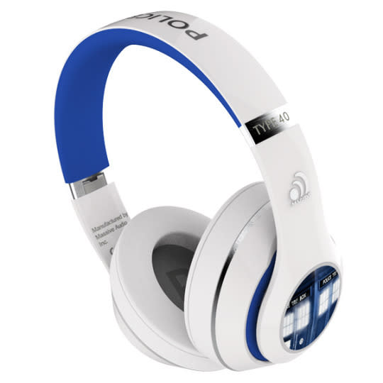 TARDIS Wired Headphones