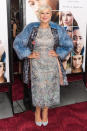 At the ‘Collateral Beauty’ film premiere, the actress donned a lace Marchesa dress, paired with a faux fur coat.<i> [Photo: Getty]</i>