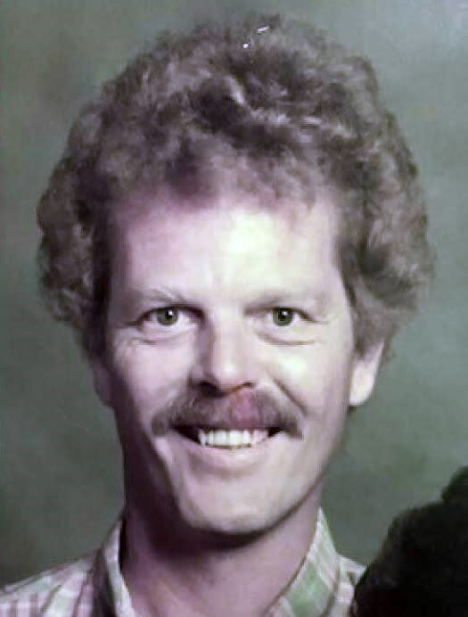 This undated photo provided by the Orange County District Attorney's Office shows James Neal. California authorities have released a decades-old photo of a suspect in the 1973 killing of an 11-year-old girl in the hopes of jogging the memory of any potential witnesses. Officials in Orange County said Thursday, Feb. 21, 2019 that the photo may depict what James Neal looked like around the time Linda O’Keefe was killed. James Neal, a Colorado man arrested after DNA tied him to the 1973 killing of an 11-year-old California girl has yet to decide if he will fight extradition. (Orange County District Attorney's Office via AP)