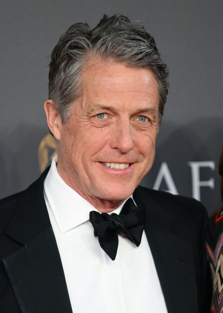 Closeup of Hugh Grant