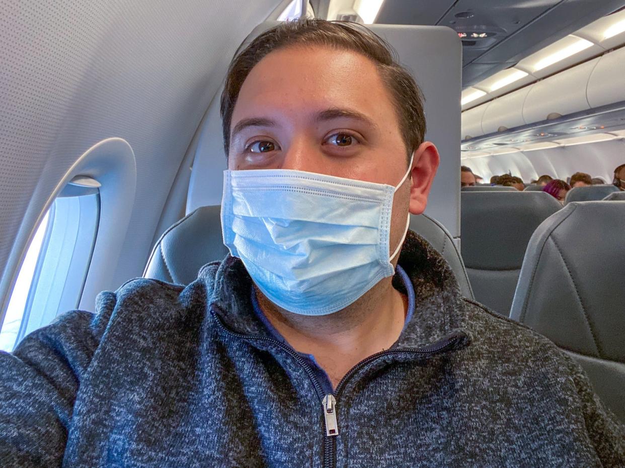 Flying Frontier Airlines during pandemic