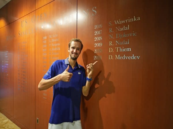 Daniil Medvedev (Photo: Twitter/Daniil Medvedev)