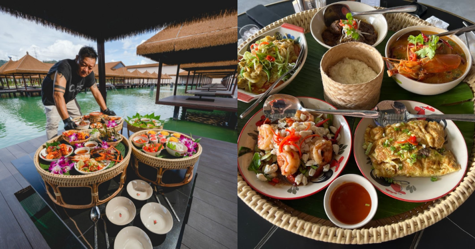 A'Han Thai Seafood - Khantoke set