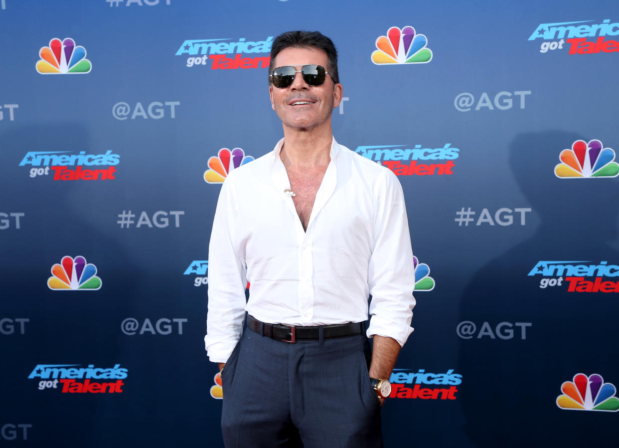 Simon Cowell attends the "America's Got Talent" Season 15 Kickoff at Pasadena Civic Auditorium on March 04, 2020 in Pasadena, California. (Photo by Phillip Faraone/FilmMagic)