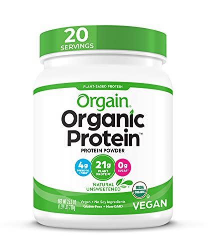 Organic Unsweetened Plant-Based Protein Powder