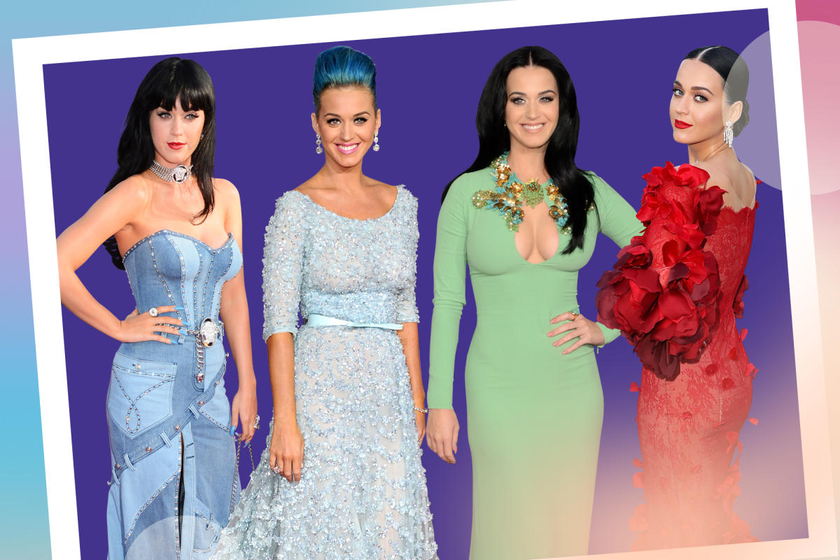 Katy Perry Is Edgy in Corset-Layered Blazer & Towering Stiletto Heels –  Fonjep News