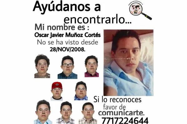 Familiares de Óscar fueron notificados de que su hijo, desaparecido desde 2008, se había vacunado contra COVID, sin mostrar pruebas de vida.