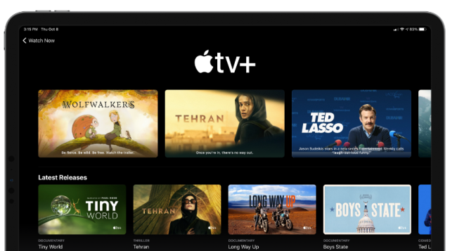 Apple oferece 2 meses grátis de Apple TV+ para promover documentário