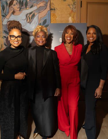 <p>Courtesy of ARRAY</p> (Left to right:) Ava DuVernay, Aunjanue Ellis-Taylor, Gayle King and Audra McDonald in 2024