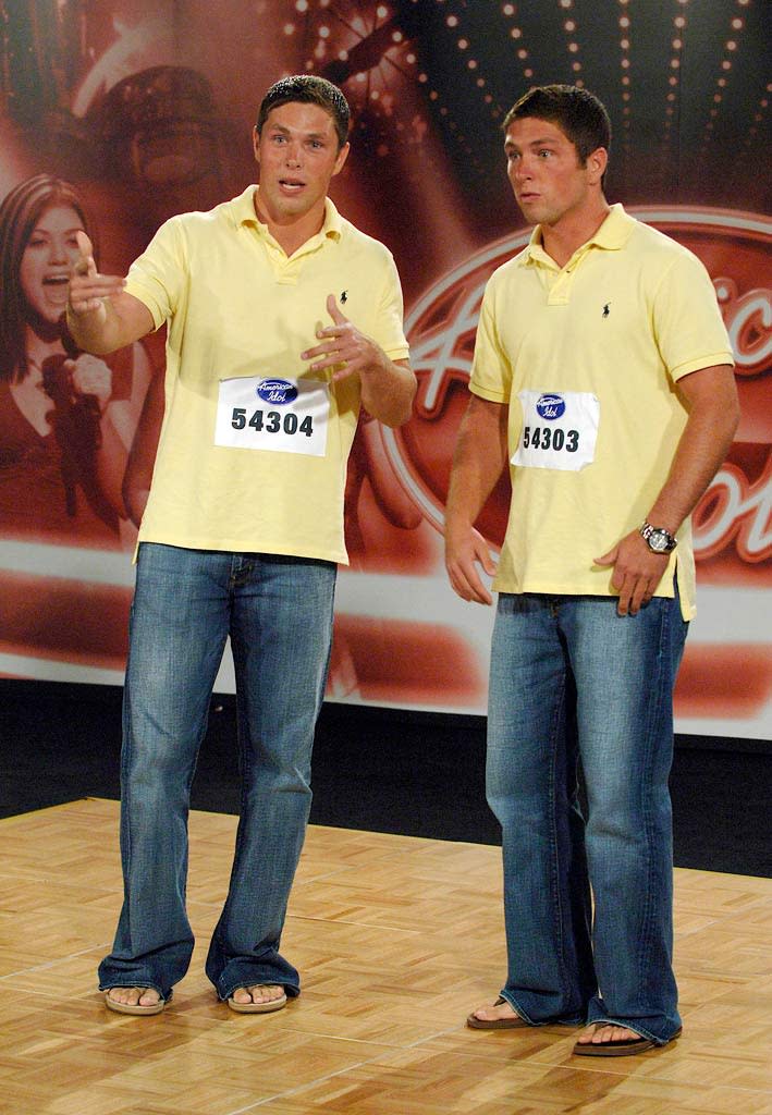 Charleston Audition: Twin brothers Corey and Chris Lane, 22, perform in front of the judges on the "Hollywood or Bust" episode of American Idol.