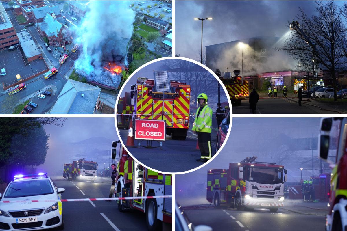 Hartlepool fire <i>(Image: TERRY BLACKBURN)</i>