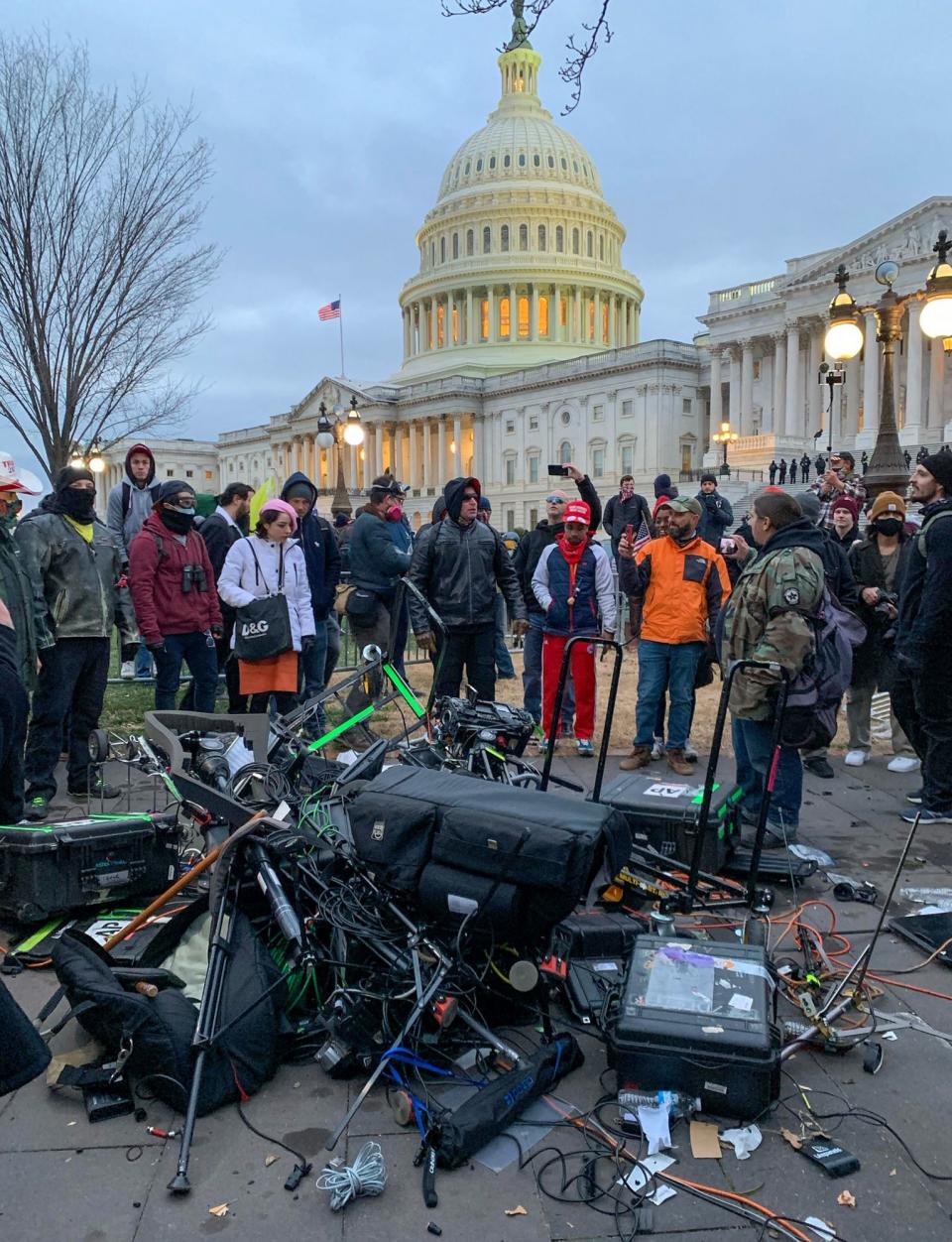 Photos of the Aftermath of the Pro-Trump Riots at the U.S. Capitol