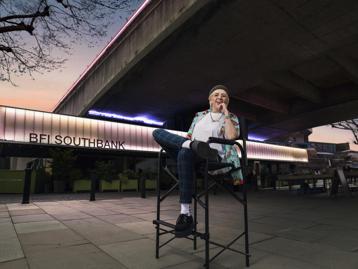 Writer-director Marley Morrison, from London, reckons the BFI Southbank is her 'happy place'