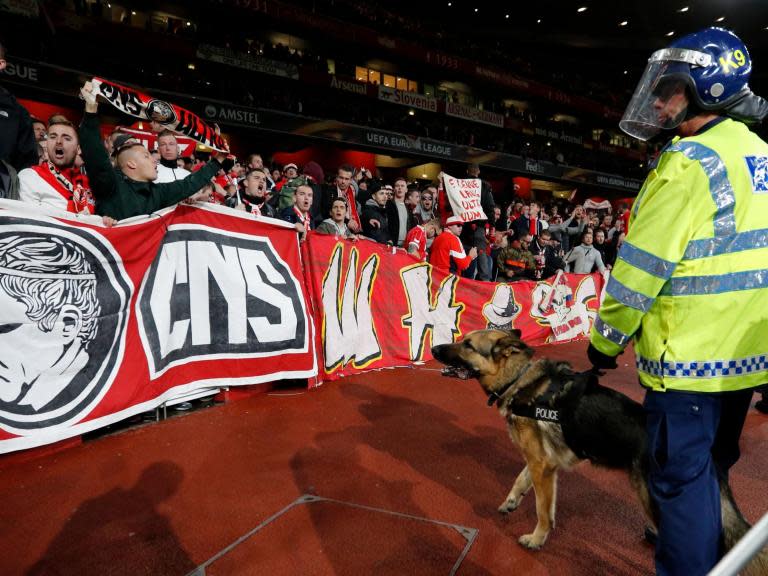 Cologne apologise for Europa League disturbances - but criticise poor organisation at Emirates