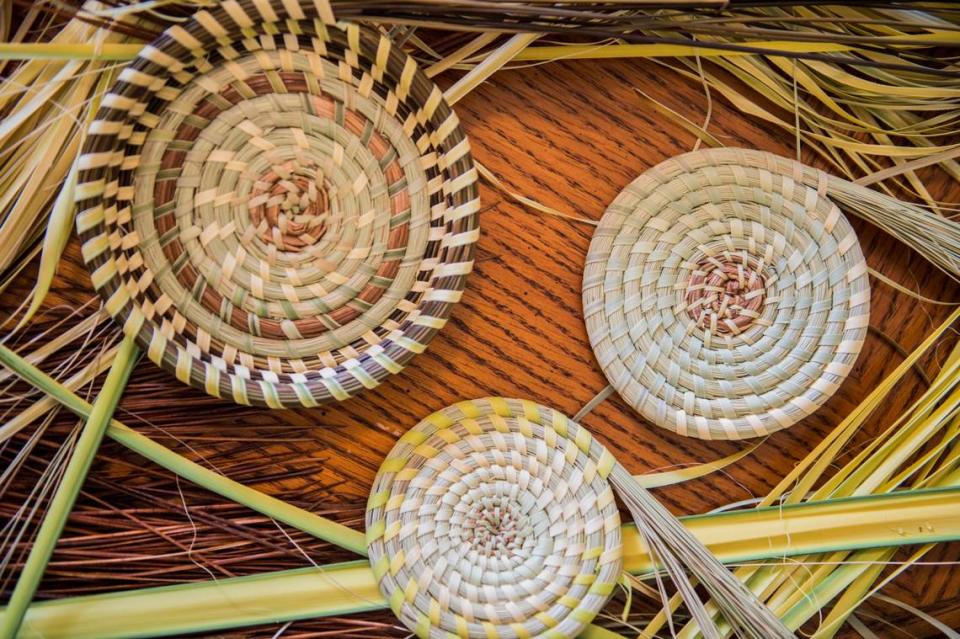 The Gullah Geechee used their durable and decorative sweetgrass baskets to help cull and clean rice on plantations.