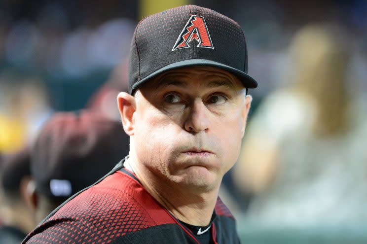 It doesn't look like Chip Hale is going to survive the D-Backs' overhaul. (Getty Images/Jennifer Stewart)