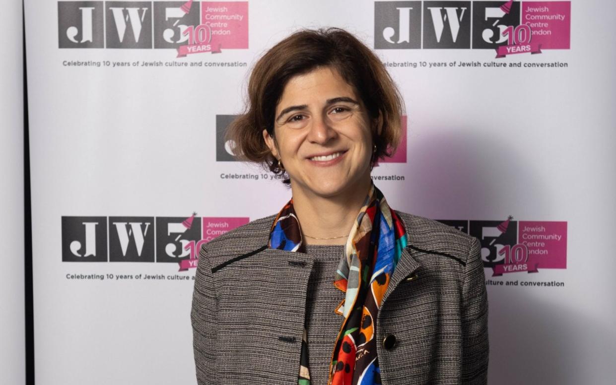 Sarah Sackman, the Solicitor General, pictured at a gala dinner in London