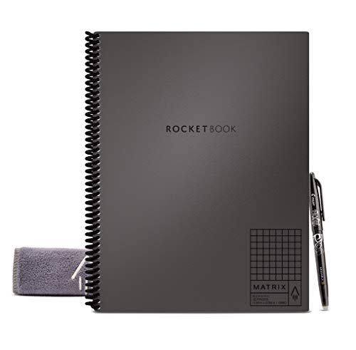 11) Rocketbook Matrix Graph Notebook