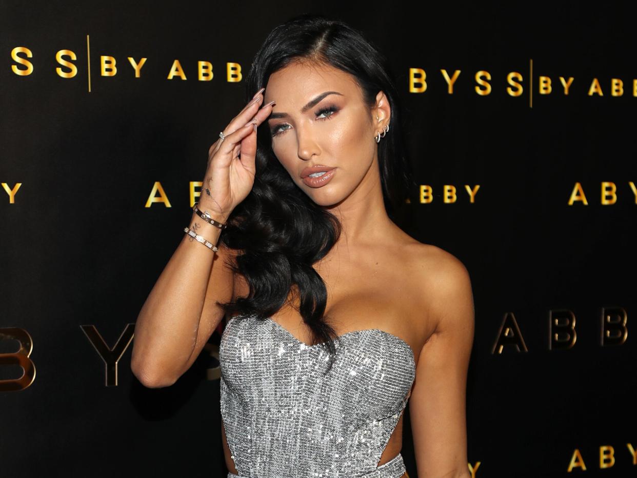 Bre Tiesi attends Abyss By Abby Launch at Beauty & Essex on September 04, 2019 in Los Angeles, California