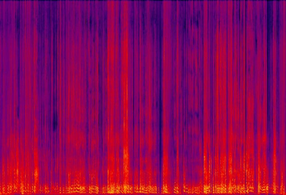 Espectrograma del audio filtrado (REAL)