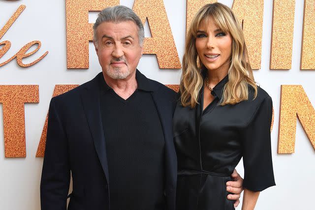 Stephen Lovekin/Shutterstock Sylvester Stallone and Jennifer Flavin on May 11, 2023, in New York City