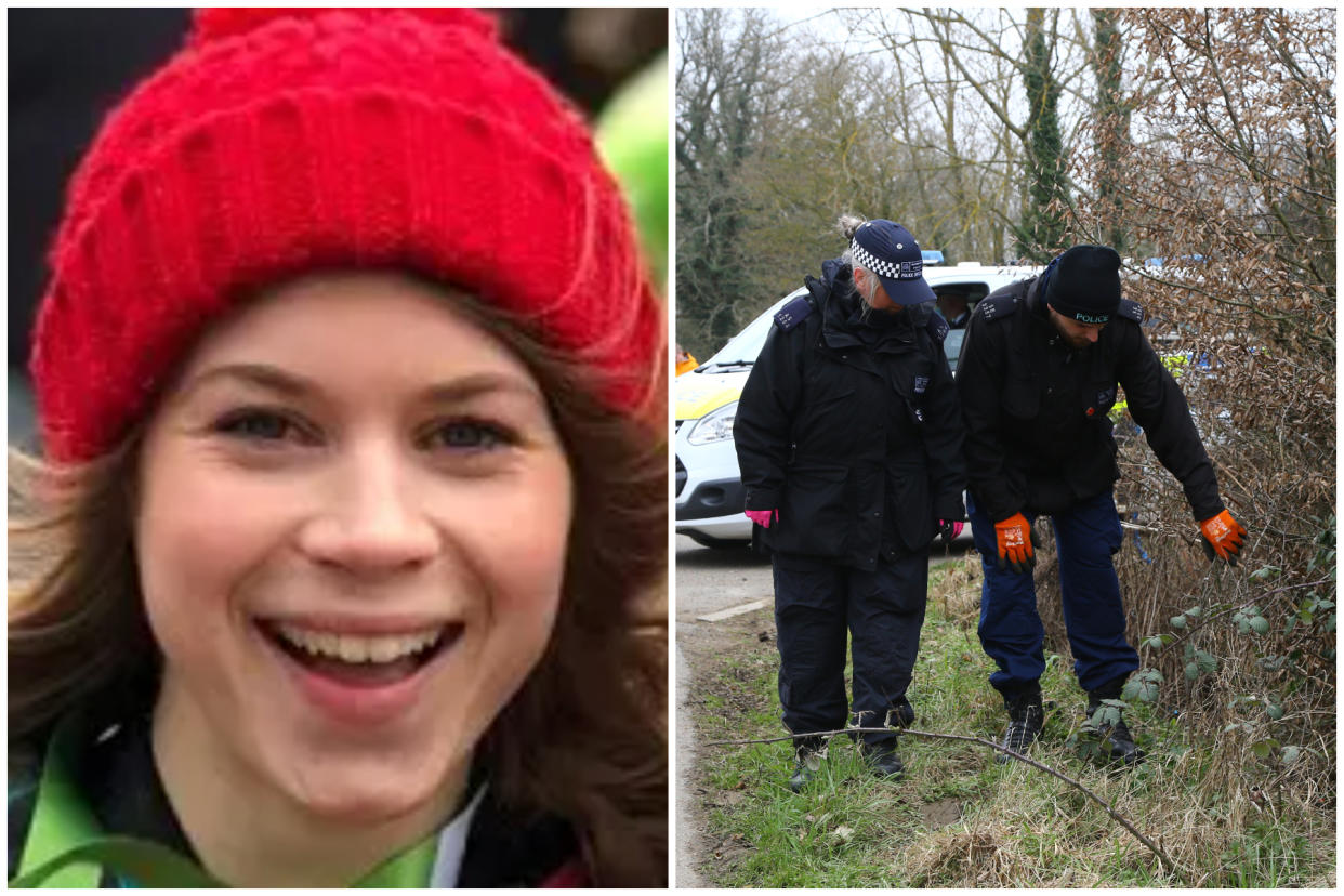 Police have begun searching woodland as part of their investigation into the disappearance of Sarah Everard. (Met Police/PA)