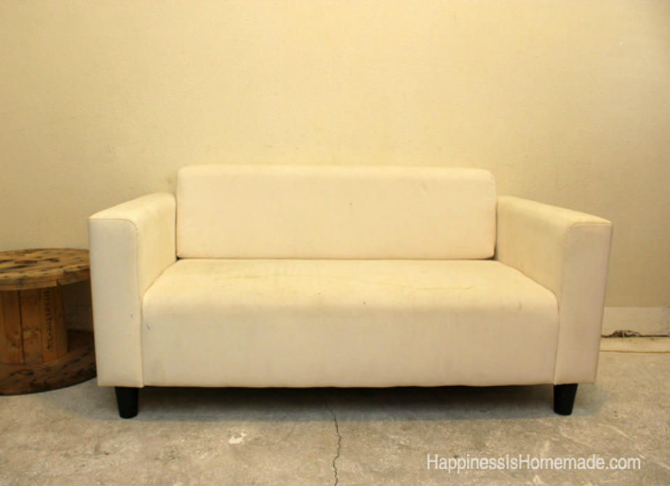 <body> <p>White furniture exudes classic, clean elegance, but it’s also a magnet for stains—case in point, this once-white sofa that was impossible to <a rel="nofollow noopener" href=" http://www.bobvila.com/slideshow/10-life-changing-tools-for-easier-spring-cleaning-48648?bv=yahoo" target="_blank" data-ylk="slk:keep clean;elm:context_link;itc:0;sec:content-canvas" class="link ">keep clean</a>.</p> <p><strong>Related: <a rel="nofollow noopener" href=" http://www.bobvila.com/slideshow/7-things-you-need-to-know-before-painting-your-walls-white-48979?bv=yahoo" target="_blank" data-ylk="slk:7 Things You Need to Know Before Painting Your Walls White;elm:context_link;itc:0;sec:content-canvas" class="link ">7 Things You Need to Know Before Painting Your Walls White</a> </strong> </p> </body>