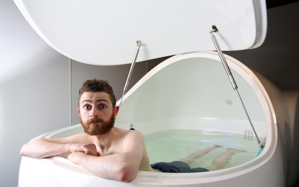 Whatever floats your boat: Tristram Fane Saunders tries out an isolation tank - Clara Molden