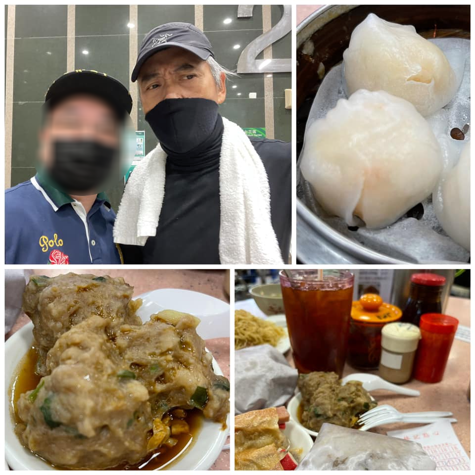 發哥黑面？（「大埔為食友」Facebook圖片）