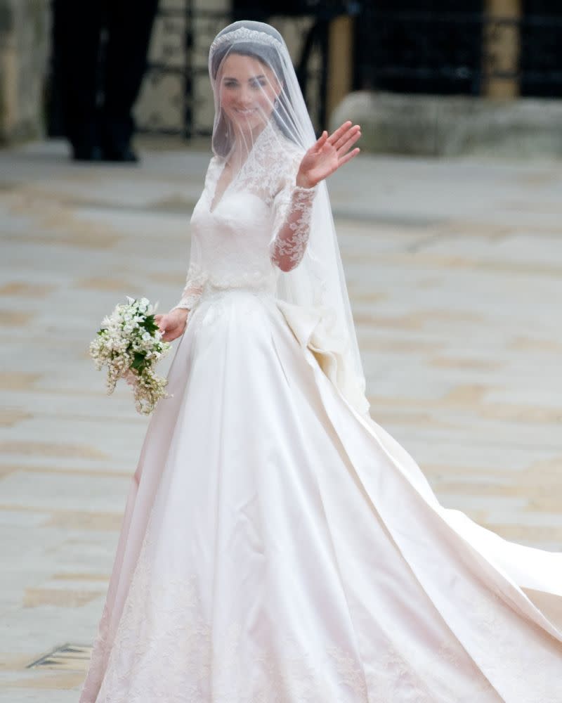 Wedding dress by Sarah Burton