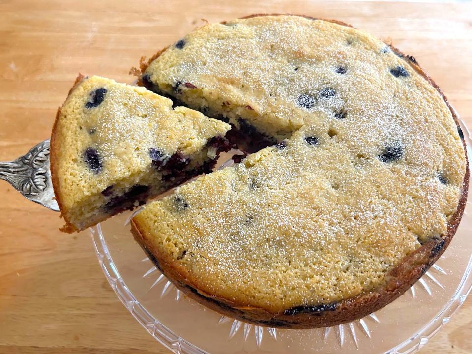 Ina Garten's Blueberry Ricotta Breakfast Cake