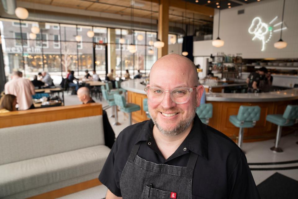 Chris Hoffmann, the chef and owner at Clyde's Fine Diner, was named a semifinalist for Best Chef Midwest from the James Beard Foundation in 2024.